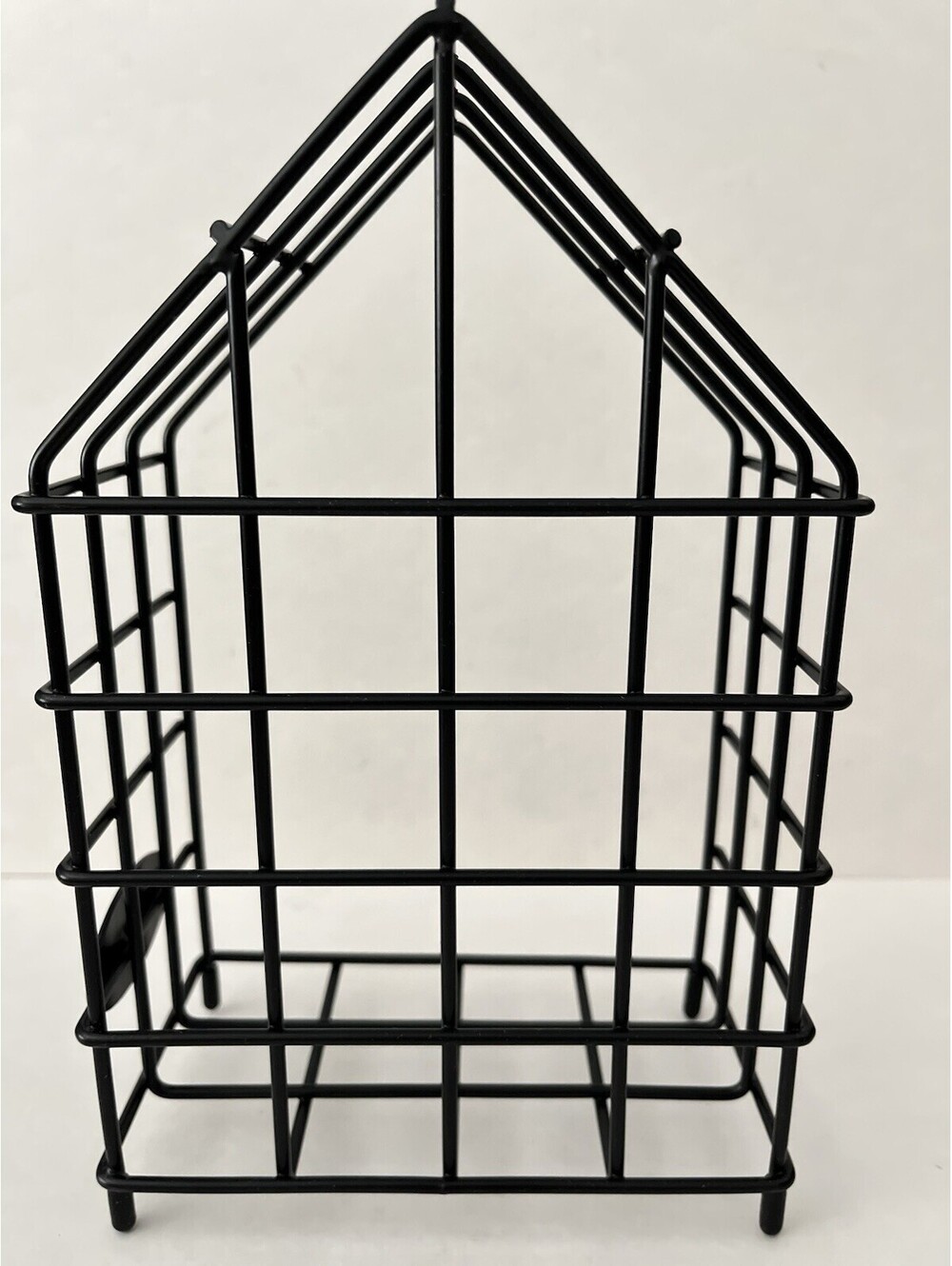 Norwex Wire House Counter Cloth Towel Holder Organizer Black Mesh Rack Open Box